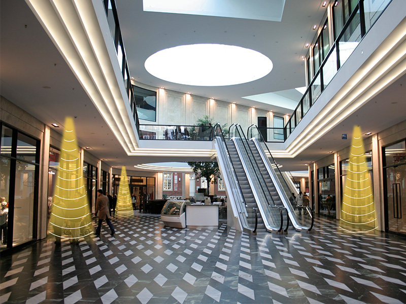 商场安装使用定向声音响