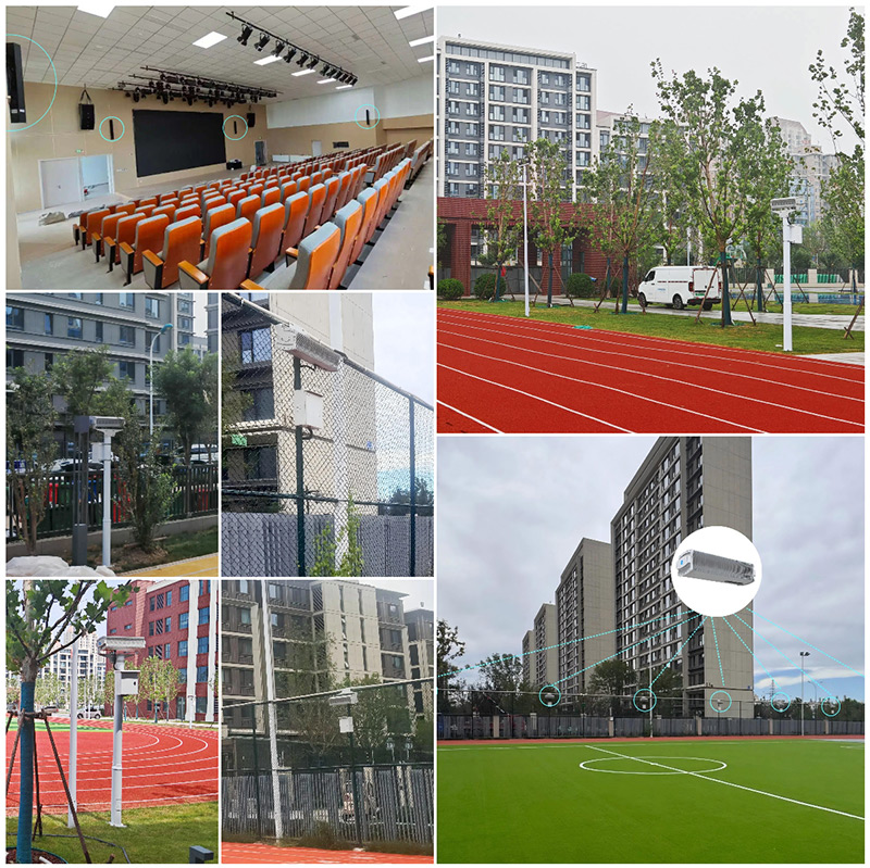 清听声学安静操场系统、教室均衡声场系统在天津三所新建校部署!