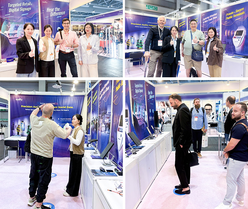 清听声学香港环球资源消费电子展位现场