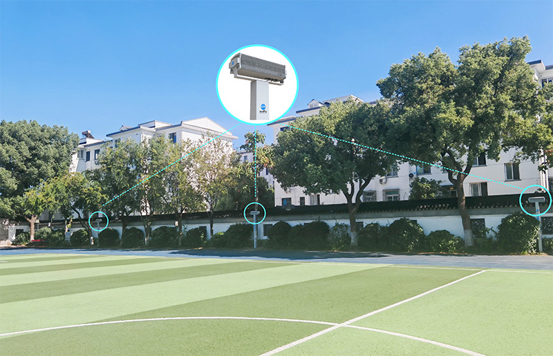 苏州振华中学安装清听声学静音操场系统