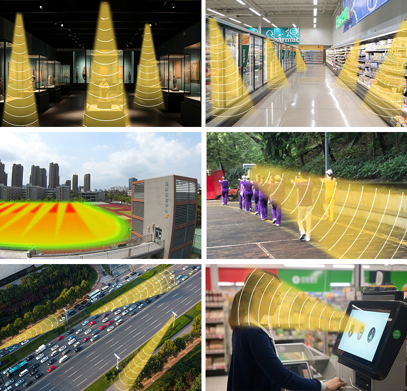 清听声学定向喇叭支持多场景应用